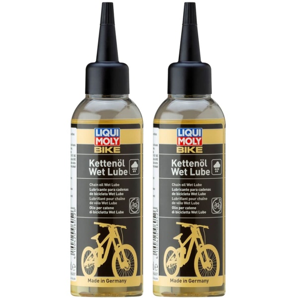 Set 2 Buc Ulei Pentru Lant Umed Liqui Moly Bike Chain Oil Wet Lube 100ML 6052